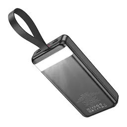Універсальна мобільна батарея Hoco J123B Element 30000 mAh Black (35153_3345053) - мініатюра 4