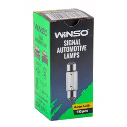 Автолампи WINSO міні (12V C10W 10W SV8.5 T11x41) 713220