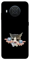 Чохол Demsky Six Seven cat для Nokia X10 / X20