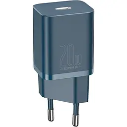 Зарядний пристрій Baseus Super Si Quick Charger 1C 20W EU blue (CCSUP-B03)