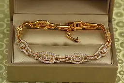 Браслет Xuping Jewelry Прозорливість 19 см 7 мм золотистий