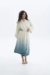 Халат Lotus Home - Nitra muslin blue L/XL - мініатюра 2