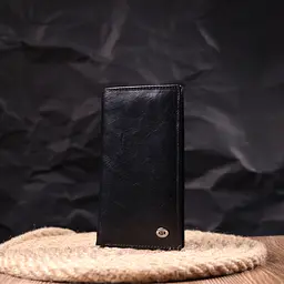 Чоловічий шкіряний гаманець ST Leather 9,5х17х2 см acs0024021 - мініатюра 6