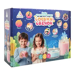 Подарунковий набір для виготовлення соєвої свічки Alexes MAXI