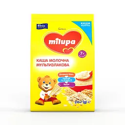 Молочна каша Milupa Мультизлакова 210 г - мініатюра 2