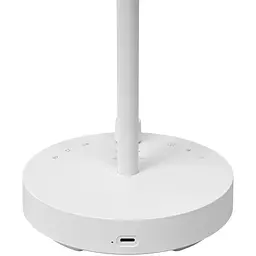 LED лампа настiльна Videx VL-TF23W 8.5W 4000K з акумулятором та RGB біла (VL-TF23W) - мініатюра 3