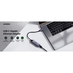 Перехідник USB-C to RJ45 Ethernet 1000Mbps CM199 Ugreen (50737) - мініатюра 6