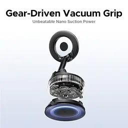 Автотримач для телефона UGREEN LP970 Suction Cup Magnetic Phone Mount (UGR-75666) - мініатюра 3