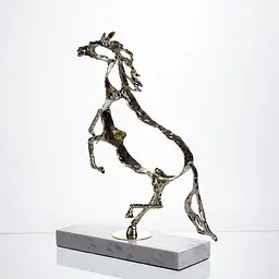 Декоративна фігурка Yiwu Horse 28х8.5х34 см металева статуетка колекційна для дому настільний декор HP-7-8 - мініатюра 9