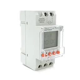 Реле часу Sinotimer TM920BK, на DIN-рейку, LCD, програмований, змінна батарея, 30А, 85-265V, 87х65х36 мм