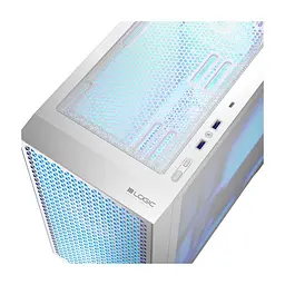 Корпус для ПК Logic concept DART PRO MINI ARGB WHITE (AM-DART-PRO-ARGB-20) - миниатюра 4