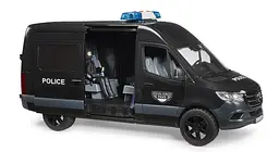 Набір іграшковий Bruder поліцейський мікроавтобус спецпризначення MB Sprinter (02685) - мініатюра 3