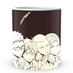 Кухоль GeekLand Haikyu!! Волейбол HK 001.08 330 мл білий - мініатюра 2