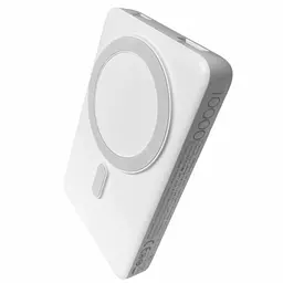 Акумулятор портативний магнітний Profit PQ17 MagSafe 22.5W 10000mAh білий - мініатюра 2