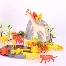 Ігровий міні-набір Fun Banka Дикі тварини, 38 предметів (320385-UA) - мініатюра 2