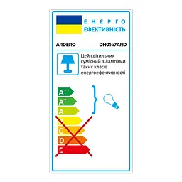 Архітектурний накладний світильник Ardero DH0147ARD QUADRO під лампу чорний - мініатюра 3