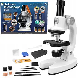 Дитячий Мікроскоп Іграшковий з Збільшення 200x, 600x, 1200x YG Toys