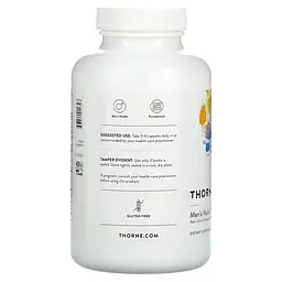 Вітаміни та мінерали Thorne Men's Multi 50+, 180 капсул для чоловіків 50+ - мініатюра 4