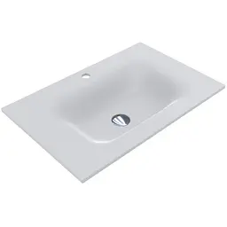 Умивальник Miraggio Jessel 700 matt 0000751, Білий матовий