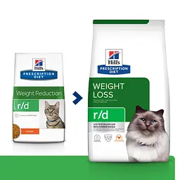 Сухий корм Hill's Prescription Diet r/d для котів для зниження ваги з куркою 1.5 кг - мініатюра 3