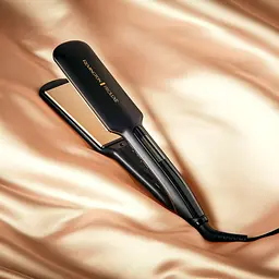 Випрямляч Remington PROluxe Midnight Wide Plate Straightener, температурних режимів 9, 150-230С, чохол, дісплей, кераміка, чорний - мініатюра 5