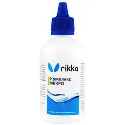 Комплекс Микро Rikka комплексное удобрение для аквариумных растений 100 мл