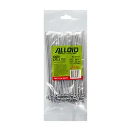 Стяжка Alloid 3.6х150мм, пластик, 100шт./уп., сірий (PC-36150G) - мініатюра 4