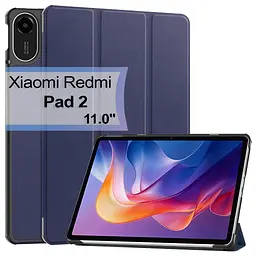 Чохол до планшета BeCover Smart Xiaomi Redmi Pad 2 11.0" Deep Blue (713637) - мініатюра 2