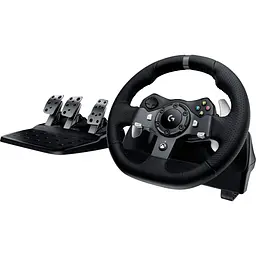 Ігрове кермо з педалями Logitech G920 Driving Force PC/Xbox Black (941-000123) [57491]