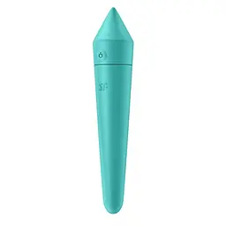 Міні вібратор Satisfyer Ultra Power Bullet 8 13.6 см блакитний - мініатюра 3