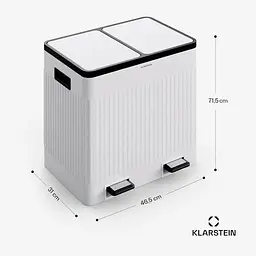 Бак для сміття Klarstein Grama 40 (10045368) - мініатюра 7