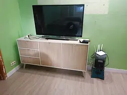 Комод Perfect Home Форест / Forest KSZ158 2-дверний з 3 шухлядами Беж пісочний/ялиця сканді (PFH-091483) - мініатюра 11