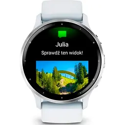 Смарт-годинник Garmin Venu 3 Silver Stainless Steel Bezel with Whitestone Case and Silicone Band [010-02784-00] [104897] - мініатюра 4
