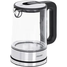Електрочайник Mesko MS 1301 black 1850-2200 Вт 1.7 л скло встановлення температури - мініатюра 3