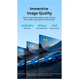 Кабель Vention HDMI-HDMI V 2.0 1 м (ALMBF) - мініатюра 7