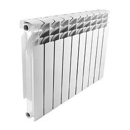 Радіатор секційний Koer Extreme 100 Bimetal-500 / Ціна за 1 секцію KR2752, Білий - мініатюра 2
