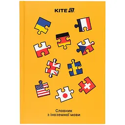 Зошит Словник з іноземної мови Kite A5 60 арк. Puzzle №К25-407-3