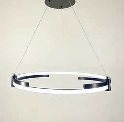 LED люстра у чорному каркасі Line.F Діаметр 60см - мініатюра 8