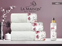 Подарунковий набір рушників з парфумом Mell La Maison pbe0051104 - мініатюра 4