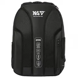Рюкзак шкільний Yes TS-59L Enjoy Life 44х31х17 см чорно-сірий (550410) - мініатюра 11
