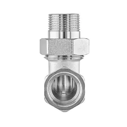 Згін американка Nolf NFC.521-08 - 3/4" кутовий нікельований NF3237 - мініатюра 3