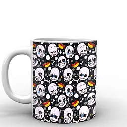 Кухоль GeekLand Undertale Андертейл арт UT.02.020 330 мл білий - мініатюра 3