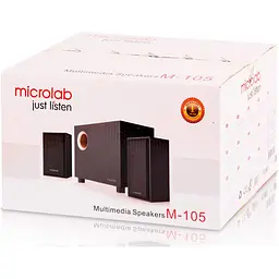 Акустична система Microlab M-105 Black [99445] - мініатюра 6