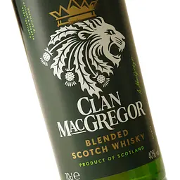 Віскі Clan MacGregor Blended Scotch Whisky, 40%, 0,7 л - мініатюра 5