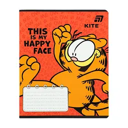 Зошит Kite Garfield, 18 аркушів, лінія (GF26-237), в асортименті - мініатюра 3