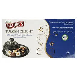 Рахат-лукум Nature's Султан фундук-какао-кокос 450 г (924823) - мініатюра 2