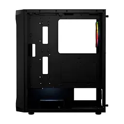 Корпус для ПК Logic concept PORTOS MESH+GLASS ARGB fans 4x120mm BLACK (AT-PORTOS-10-0000000-0002) - миниатюра 7