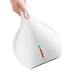 Ручний пилосос Xiaomi DEERMA Mites Vacuum Cleaner White + (перехідник на EU розетку) (CM800) - мініатюра 2