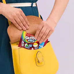 Конфеты Skittles Pop'd Original Freeze Dried Candy 50г - миниатюра 4