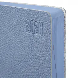 Щоденник-діловий записник А5 Leo Planner Vitto 2026 м'який блакитний 368 сторінок (252644) - мініатюра 6